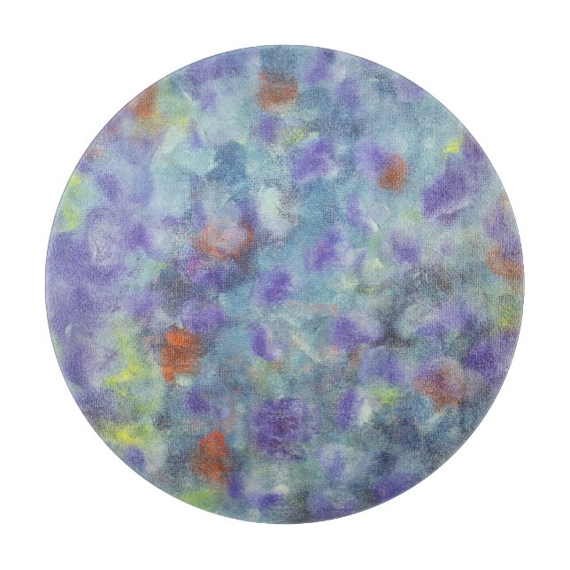 Rundes Glasschneiden-Brett Schneidebrett (Vorderseite)