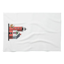 Rundes Insel-Leuchtturm-Weihnachtstuch