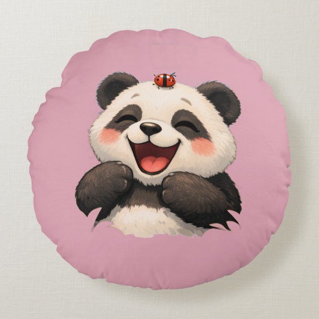 Rundes Kissen (Vorderseite)