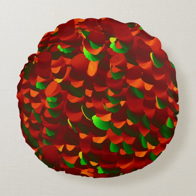 Rundes Kissen (Vorderseite)