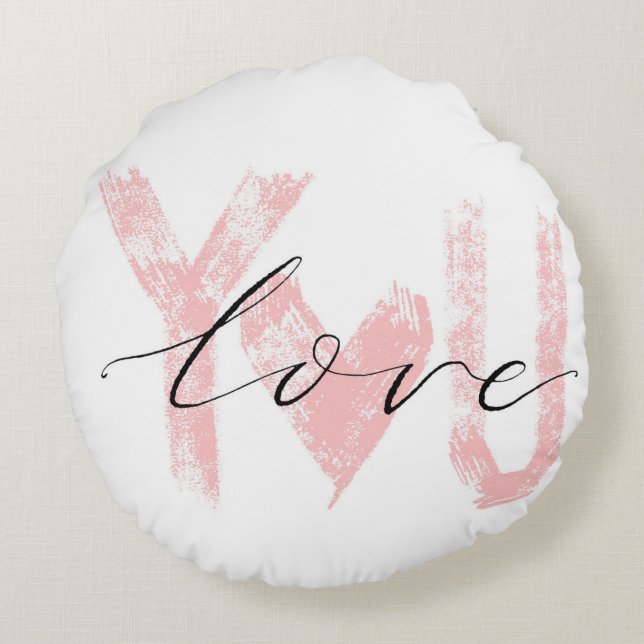 rundes Kissen (Rückseite)