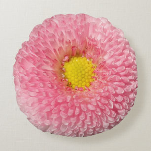 Rundes Kissen der rosa