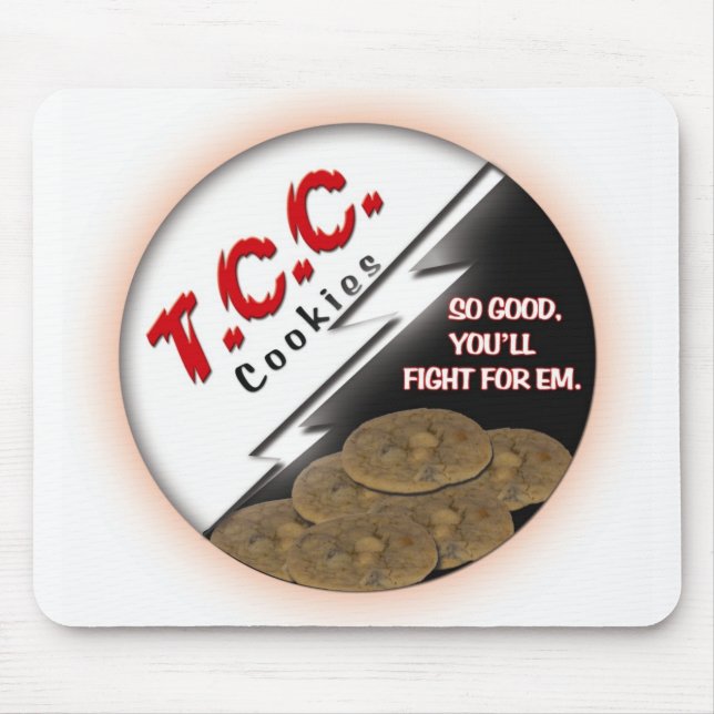 Rundes Logo Mousepad TCC (Vorne)