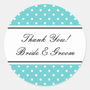 Rundes niedliches danken Ihnen Aufkleber für