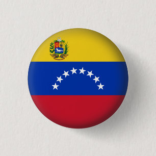 Rundes Venezuela Button
