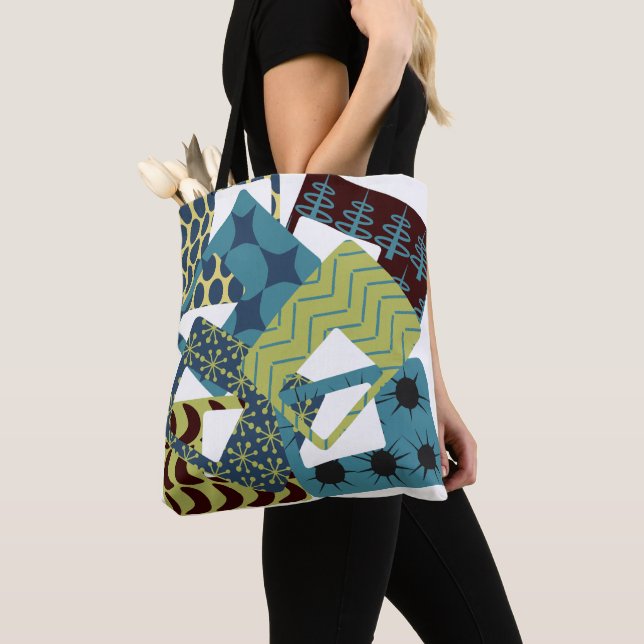 Rundete moderne Rechtecke aus dem Mittelalter (Von Nahem)