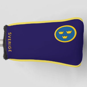 Rundezeichen Schwedens Golf Headcover