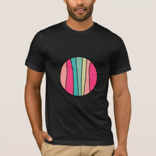 Rundfarbe Abstrakt 160422(02) T - Shirt