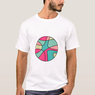 Rundfarbe Abstrakt 160422(04) T - Shirt