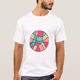 Rundfarbe Abstrakt 160422(07) T - Shirt