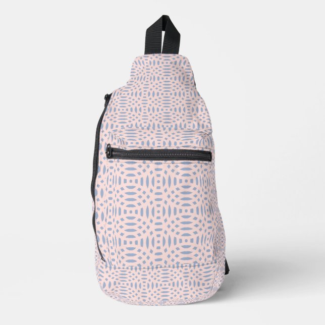 Rundformen nahtlos crossbody bag (Vorderseite)