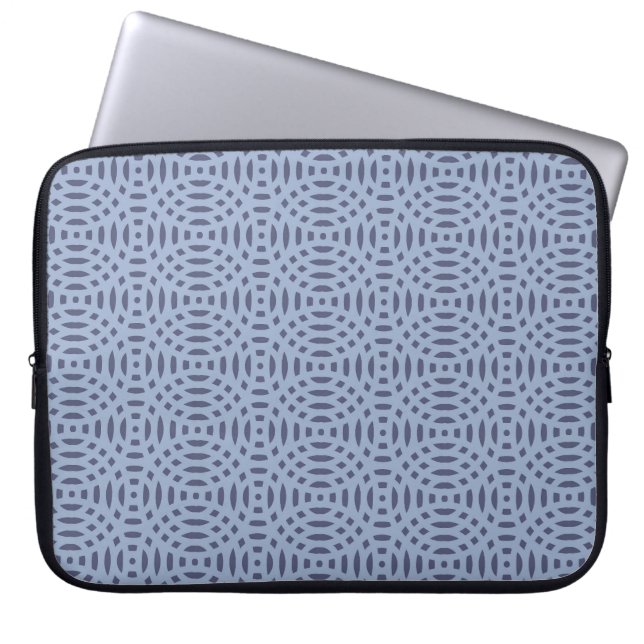 Rundformen nahtlos laptopschutzhülle (Vorderseite)