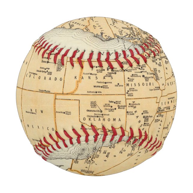 Rundfunkstationen der Vereinigten Staaten Baseball (Vorderseite)