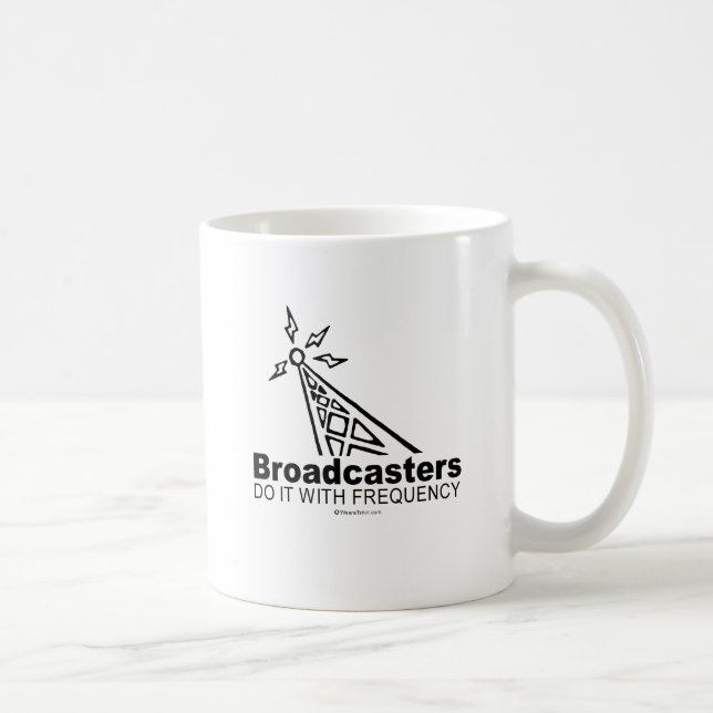 Rundfunkveranstalter Tasse (Rechts)