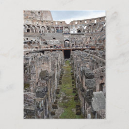 Rundgang durch das römische Kolosseo Postkarte