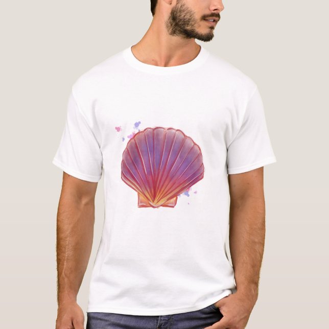Rundgezackt T-Shirt (Vorderseite)