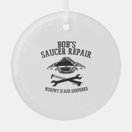 Rundglas-Ornament/BSR-Logo-Glass Ornament Aus Glas