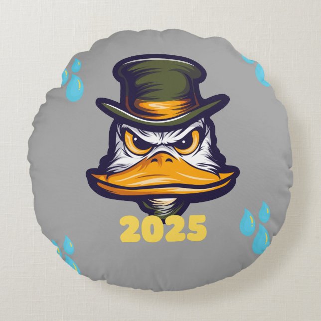 Rundkissen 2025 rundes kissen (Vorderseite)