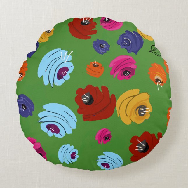 Rundkissen/Kissen Rundes Kissen (Vorderseite)