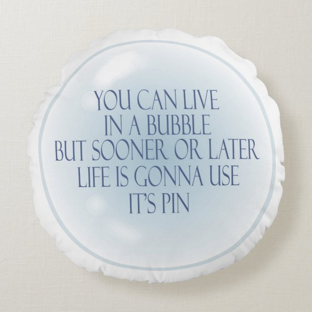 Rundkissen Rundes Kissen (Vorderseite)