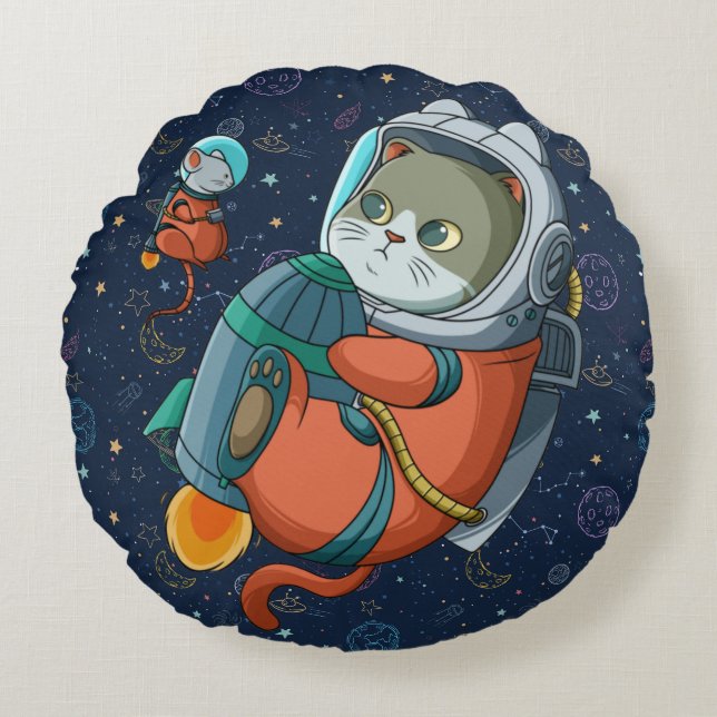 Rundkissen Rundes Kissen (Vorderseite)