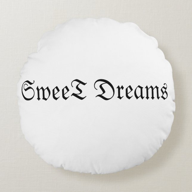 Rundkissen Rundes Kissen (Vorderseite)