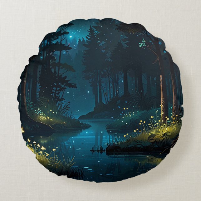 Rundkissen Rundes Kissen (Vorderseite)