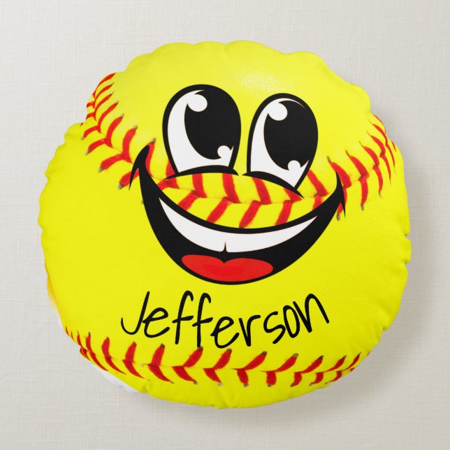 Rundkissen Rundes Kissen (Vorderseite)