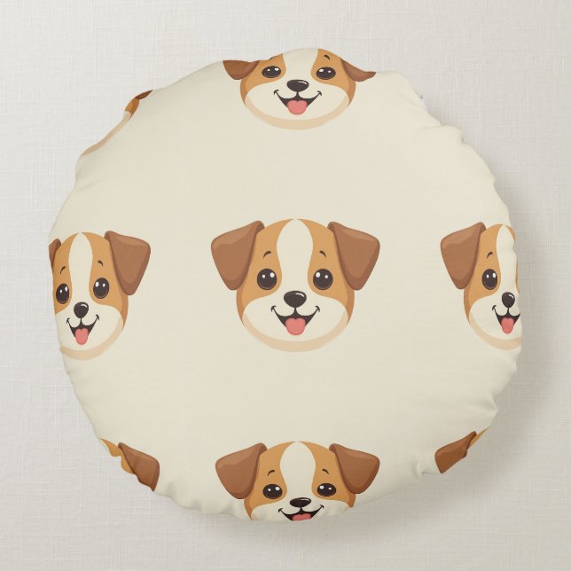 Rundkissen Rundes Kissen (Rückseite)