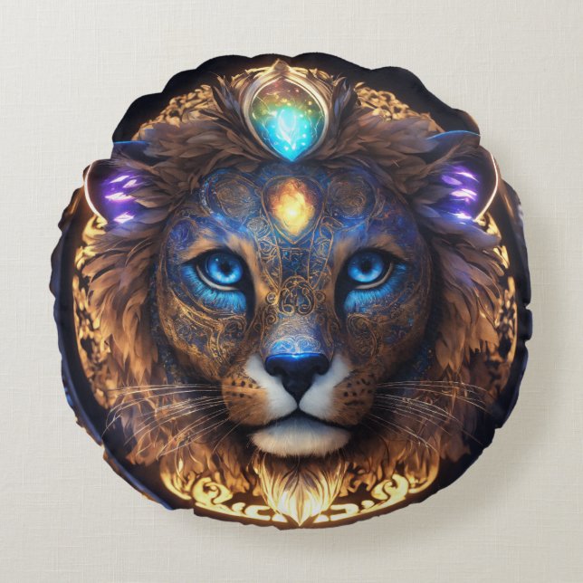 Rundkissen Rundes Kissen (Vorderseite)