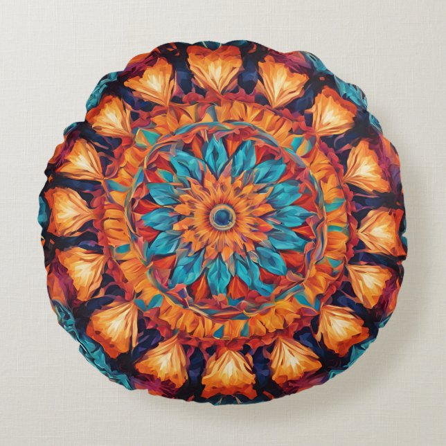 Rundkissen Rundes Kissen (Vorderseite)