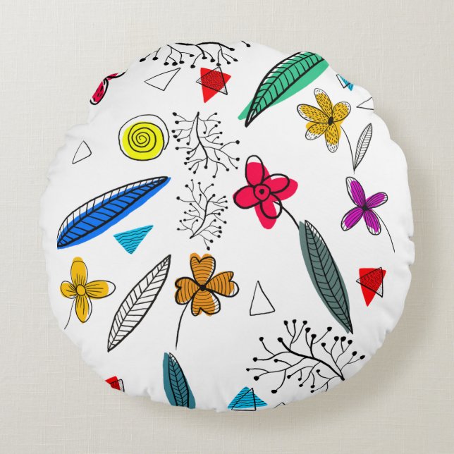 Rundkissen Rundes Kissen (Vorderseite)