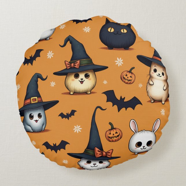 Rundkissen Rundes Kissen (Rückseite)