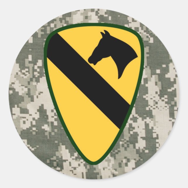 Rundkleber der ersten Kalvarienklasse Runder Aufkleber (Vorderseite)