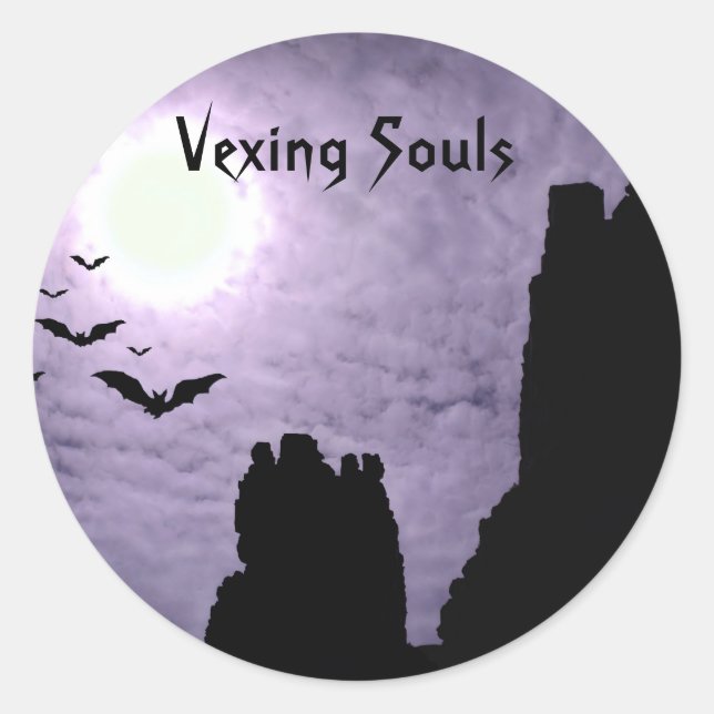 Rundkleber - Maßgeschneiderte Runder Aufkleber (Vorderseite)