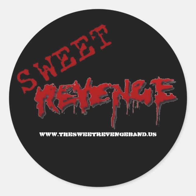 Rundkleber - Maßgeschneiderte Runder Aufkleber (Vorderseite)