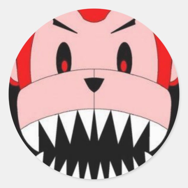 Rundkleber Runder Aufkleber (Vorderseite)