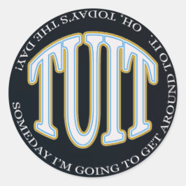 Rundkleber Runder Aufkleber