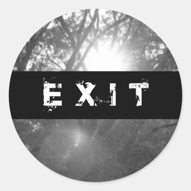 Rundkleber Runder Aufkleber (Vorderseite)