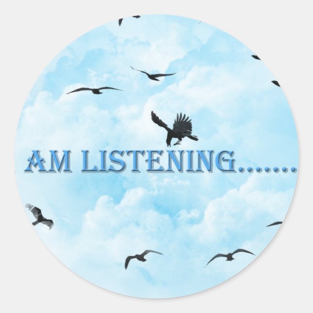 Rundkleber Runder Aufkleber (Vorderseite)