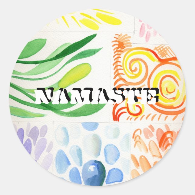 Rundkleber Runder Aufkleber (Vorderseite)