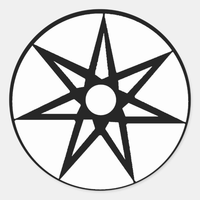 Rundkleber Runder Aufkleber (Vorderseite)