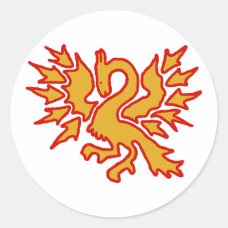 Rundkleber - weiß runder aufkleber