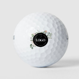Rundkreislauf-Logo für Unternehmen Golfball