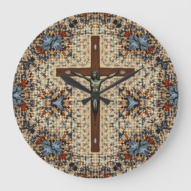 Rundlaufuhr Große Wanduhr (Vorderseite)