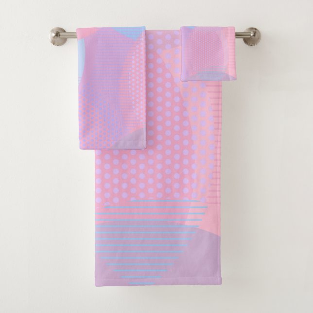 Rundmuster Badetuch Badhandtuch Set (Insitu)