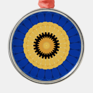 Rundmuster Ornament Aus Metall