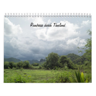 Rundreise durch Thailand  Kalender