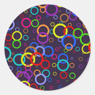 Rundschreiben Runder Aufkleber