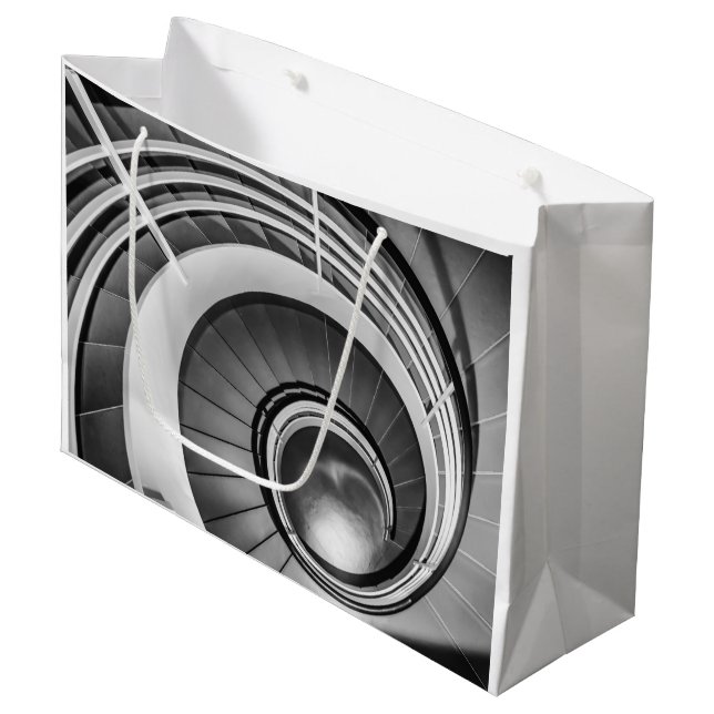 Rundtreppe BW Große Geschenktüte (Vorderseite Schrägansicht)